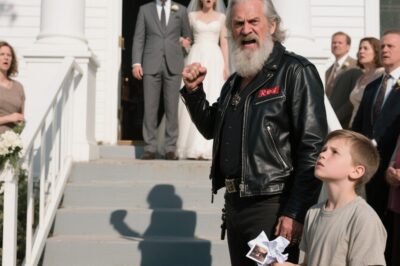 “Please, Don’t Let Her Marry Him!” The 9-Year-Old’s Desperate Cry That Stopped 70 Harleys… And Unmasked the Monster Hiding in the Wedding Suit. This Isn’t a Movie. This Is the Day Our Club Chose a Side, and One Small Town Was Never the Same.
