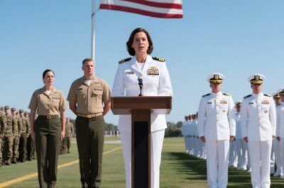 They tried to take down the new girl in logistics. They laughed at her, mocked her, and piled work on her desk. They thought she was just another rookie clerk who would quit in a week, just another cog in a broken machine. They had no idea who she really was. They didn’t know the new girl who they told to file faster… was the Admiral in charge of the entire base.