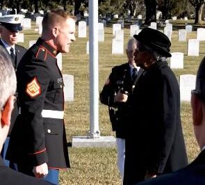 I Was a Master Sergeant Guarding a General’s Funeral. I Obeyed Orders to Stop a Poor, Elderly Black Woman at the Gate. When a Four-Star General Saw Her, He Froze, Walked Out of the Chapel, and Looked at Me. What He Said Next Stopped My Heart and Taught Me the Real Meaning of Honor.