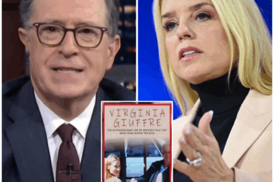 Stephen Colbert Challenges Pam Bondi Over Virginia Giuffre Memoir, Launches $500,000 Survivor Justice Fund