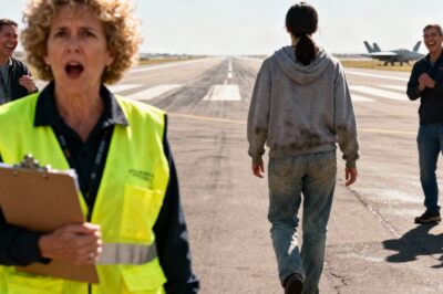 They mocked the quiet woman who stood apart from the crowd at the air show. But fate had a different plan, and when a jet tumbled from the sky, it would be her name the heavens remembered.