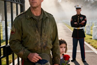 At the general’s funeral, they saw a man with no invitation, only a little girl and a rose. They told him to leave. He didn’t. He just stood there, waiting for a 20-year-old promise to keep itself.