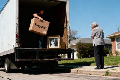When the bank came for their home of 46 years, the town closed its curtains. But one shaky video of their heartbreak found its way to men who ride on thunder and draw lines nobody dares to cross.