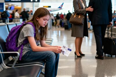 Left for Dead at Gate 14: The Chilling Phone Call Where My Own Mother Told Her Eight-Year-Old Daughter, “Figure it Out”—How That Calculated Act of Cruelty at Denver Airport Triggered a Secret Billionaire Father’s Immediate, Thunderous Rescue and Unleashed a Vicious Legal Reckoning That Stripped My ‘New Family’ of Everything, Proving That Blood Doesn’t Always Mean Family, But Truth Always Means Justice.
