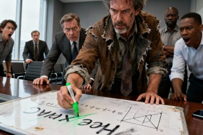 Homeless Genius vs. Billion-Dollar Betrayal: The 48-Hour Countdown to Aerospace Disaster That Was Halted by a Tattered Coat and a $5 Engineering Book!