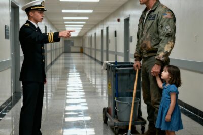He walked the floors of the Pentagon in silence, a widowed single father forgotten by the world he once served. But some echoes never fade, and when a young officer’s pride awakened a ghost, an entire generation of warriors remembered what true command really looks like.