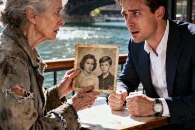 UNBELIEVABLE WHISPER: Multi-Millionaire Kicks a Beggar in Public, Only to Realize Her Last Word Was His Mother’s Name. His World Collapsed in Seconds.