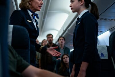 A voice crackled through the cabin with the one question no passenger ever wants to hear. The only answer was hidden behind the quiet eyes of a teenage girl whom everyone on board had already decided to ignore.