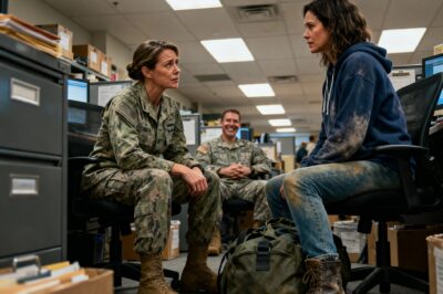 She was the quiet transfer clerk everyone ignored, a ghost drifting through a failing naval base. But a secret was hiding in plain sight, and by dawn, every person who dismissed her would stand at attention and salute her.