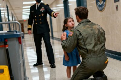 He was a quiet janitor, a forgotten man mopping floors with his little girl. But one cruel insult awakens a sleeping legend, forcing an Admiral to break her silence and reveal the name of the man who taught her everything.