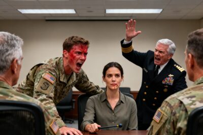 They told me I was dead. They buried my name with 16 soldiers, thinking the grave could keep its secrets. For 3 years, I’ve been a ghost, working in the shadows, waiting for the one moment to expose the man who murdered my team. Today, in a room full of generals, I let a grieving Lieutenant punch me in the face. It was the only way. The only way to make the real traitor show his hand. This isn’t just a story. This is a reckoning.