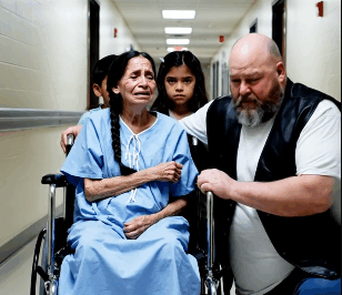 We were two 50-year-old bikers with broken pasts. The social worker told us it was “impossible.” But we stood in that shelter at 11 PM, facing a dying mother who had one last request: “Save my four kids from the system. Keep them together.” This is what happened next.