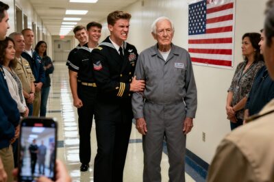 They Called Me ‘Pop.’ They Called Me ‘Mop One.’ They Put Their Hands On Me and Demanded My Call Sign. They Never Should Have Touched the Pin. They Thought I Was Just a Janitor. They Forgot That Old Men Go to War. Then, the Command Channel Lit Up With Two Words That Froze Their Blood: ‘Dragon Six.’