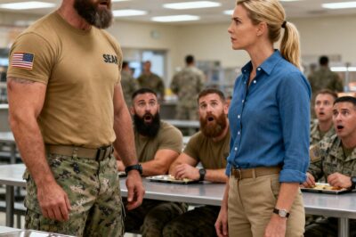 SEAL Jokingly Asked For Her Rank, Until Her Reply Made the Entire Cafeteria Freeze. What She Said Next—And What She Did on the Mission That Night—Is Something They’ll Never Forget.