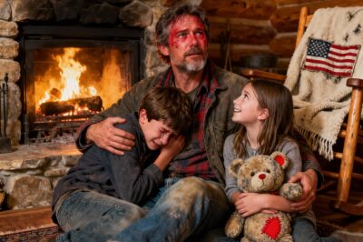 The Frayed Thread That Tied Me to a Life I Abandoned: Decades in Solitude, My Cabin Door Kicked Down By Two Freezing Children, and the Red-Stitched Teddy Bear That Unlocked a 20-Year-Old Secret and a 99.9% DNA Match to the Son I Never Knew Existed—The Bitterroot Wilderness Doesn’t Just Take Lives, Sometimes It Returns Them.