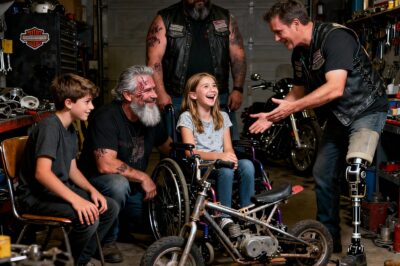 🚨 The 14-Year-Old Thief and the Biker Gang: What They Found in His Backpack Changed the President’s Scarred Heart and Sparked a Movement of Freedom Across America! 🚨