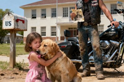 💔 THE GHOST RIDER AND THE GOLDEN MESSENGER: HOW A STRAY DOG, A LONELY BIKER, AND A SEVEN-YEAR-OLD GIRL UNLOCKED A DECADE-OLD FAMILY SECRET HIDDEN IN A FADED PHOTO AND A TATTERED LEATHER JACKET LOGO, FORCING ME TO CONFRONT THE BROTHER I SWORE I’D NEVER FORGIVE, LEAVING ME TO DECIDE IF HOME IS A PLACE OR A PROMISE I’D BEEN RUNNING FROM ALL ALONG.