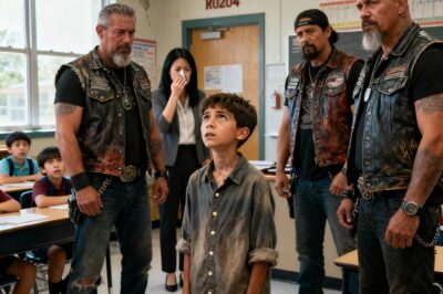 THE NIGHTMARE ENDED WITH A ROAR: An 11-Year-Old Boy, His Face Bruised, His Hope Gone, Pushed Open Our Clubhouse Door and Asked 32 Hardened Outlaw Bikers to Do the One Thing We Were Never Meant To Do. The Secret Pledge We Made That Day Saved More Than Just One Life—It Broke Cycles of Violence and Proved Real Brotherhood is Thicker Than Blood.