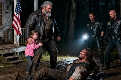 THE THUMB, THE FIST, AND THE FUGITIVE: I Saw the Universal Signal for Help from an Eight-Year-Old Girl in a Pink Jacket—And Our Biker Crew, The Iron Hawks, Kicked the Door Down on the Kidnapper Hiding in Plain Sight. You Will Not Believe What Happened When We Traded Our Harley Roar for a Silent Hunt in the Middle of a Midnight Storm.