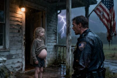 “My baby is coming now,” the 5-year-old whispered over the 911 line. I was the cop who responded. I found her alone, her grandmother unconscious, and a tiny, swollen belly that defied all logic. But the truth of what was hiding inside that decaying cabin, and inside that little girl, was a secret more terrifying than any of us could have ever imagined.
