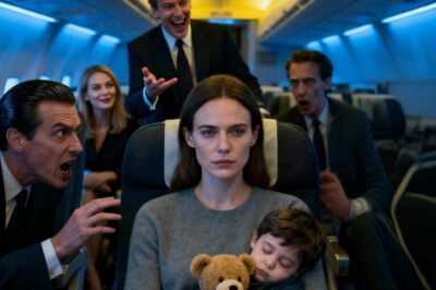 They Laughed at the “Shabby Mother” in Business Class. They Never Guessed She Was the Investigator About to Dismantle Their Entire Corrupt Empire… And That the Captain Was the Husband She Hadn’t Seen in 10 Years.
