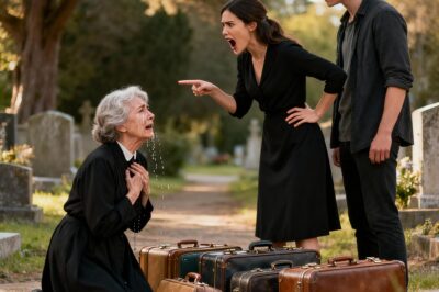 My husband just died. My son and daughter-in-law threw my bags into the garage and forced me to work as a maid. They thought I was just a poor, miserable widow. But they didn’t know what my husband had left me. Their cruelty was the weapon I used to destroy them