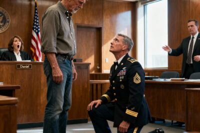 The courtroom fell silent. All eyes were on the 4-Star General, the decorated hero. I was just the man on trial, the one they called a traitor. Then, he did the unthinkable. He walked past the prosecutor, stood in front of me, and knelt. The judge gasped. The prosecutor screamed “Objection!” But the General didn’t move. He was finally telling the truth we buried 20 years ago in the Afghan sand. This is the story of why.