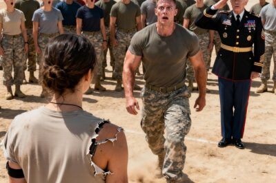 They Called Me “Charity Case.” They Called Me “Hobo.” They Tore My Shirt in a Drill. Then a 4-Star General Showed Up and Called Me “Wife.” And the Colonel Who Watched Them Laugh? He Saluted Me. My Six Years of Silence Were Over.