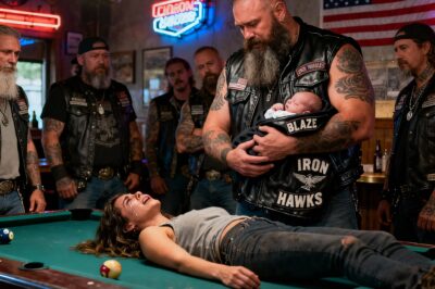 “You Lost, Lady?” He Was the Most Feared Man in Texas, the President of an Outlaw Biker Club. I Was Pregnant, Alone, and in Labor When I Stumbled Into His Bar. I Thought My Life Was Over. What He Did When He Saw My Baby…