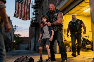 The 14-Year-Old Thief and the Biker Gang: What They Found in His Backpack Changed the President’s Scarred Heart and Sparked a Movement of Freedom Across America!