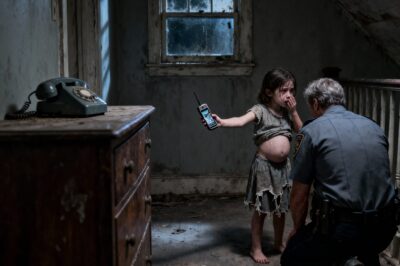 “I recorded what my dad does to me every night,” the 5-year-old whispered, handing me the phone. I’m a cop, 30 years on the force. What I saw on that cracked screen, in that dark, abandoned house, shattered my world, broke every rule I’ve ever known, and forced me to confront the one case I could never solve: my own past. This isn’t just a story about a call. It’s the story of a secret that was killing a child, and the truth that almost killed us all.