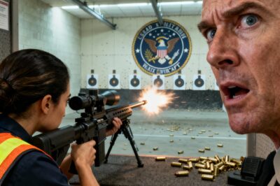 They Laughed at The Mop, Mocked Her ‘Housewife Hands’—But One Impossible Shot, Splitting Their Perfect Bullseye Clean In Half, Revealed The Terrifying Truth: The Janitor Was ‘Echo 4,’ The Undisputed Deadliest Sniper The Pentagon Tried To Erase, And Now She Was Here To Rewrite History.