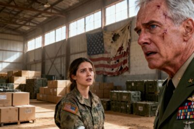 THEY CALLED HER A ‘WASHED-UP’ PRIVATE, LAUGHING AT HER DISGRACE UNTIL THE FOUR-STAR GENERAL WALKED INTO THE WAREHOUSE, SAW THE BLACK INK HIDING UNDER THE DUSTY SLEEVE, AND KNEW THE ‘FAILURE’ STAMPED ON HER FILE WAS THE SECRET TO A WAR THAT NEVER MADE THE NEWS—THE SHOCKING TRUTH ABOUT THE CLASSIFIED EMBLEM THAT BROKE THE BASE’S TOXIC SILENCE AND SAVED A WARRIOR’S HONOR.