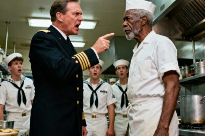 I’m a Navy Admiral. I Publicly Humiliated Our Oldest Galley Cook, Calling Him a “Mediocre Relic.” Hours Later, a Single Call to the Pentagon About His BLACK-BARRED File Left Me Shaking with Shame. The Man I Tried to Fire Wasn’t a Cook. He Was a Ghost… and a Hero.