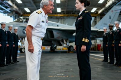 They Called Me a ‘Cadet’ and Laughed as the Admiral Asked My Call Sign, Trying to Break Me. But When My Voice Cut Through the Hangar Deck with a Single, Forbidden Word, the World Stopped: A Three-Year-Old Classified Mission—Authorized by Him—Cracked Wide Open, Revealing a Conspiracy and a Secret Military Program That Brought a Ghost Back to Life in a Body That Wasn’t Hers. The Truth Is a Bullet, and the Pentagon Never Saw This Reckoning Fly In.