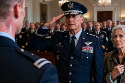 I Was Just an Old Woman in a Faded Jacket at an Elite Air Force Gala. A Smug Colonel Decided to Humiliate Me in Front of Everyone, Calling My Jacket “Rags.” He Sneered at the Strange Patch on My Sleeve. Then, a 4-Star General Saw It, His Face Went White, and He Saluted Me with Tears in His Eyes. What He Said Next Silenced the Entire Room.