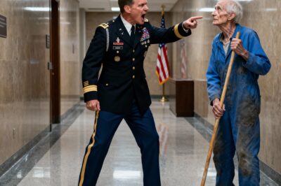 A 3-Star General Humiliated Me, a 68-Year-Old Janitor, in Front of His Staff. He Mocked My Service. He Demanded My Call Sign. I Gave It to Him. Two Words. Two Words That Sent Fort Bragg into Lockdown, Made a Major Draw His Weapon, and Got the Secretary of Defense on the Phone in 60 Seconds. My Name is James Mitchell. This is My Story.