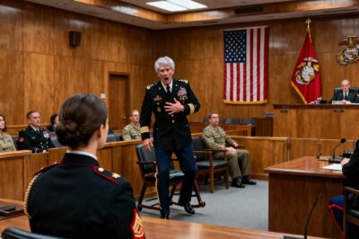 They Called Her a Disgrace. They Put Her in Handcuffs. They Made a Fatal Mistake: They Put Her on Trial. When the Judge Asked Her Name, Her Two-Word Answer Made a General Collapse in Shame and Exposed a Conspiracy That Went to the Very Top.